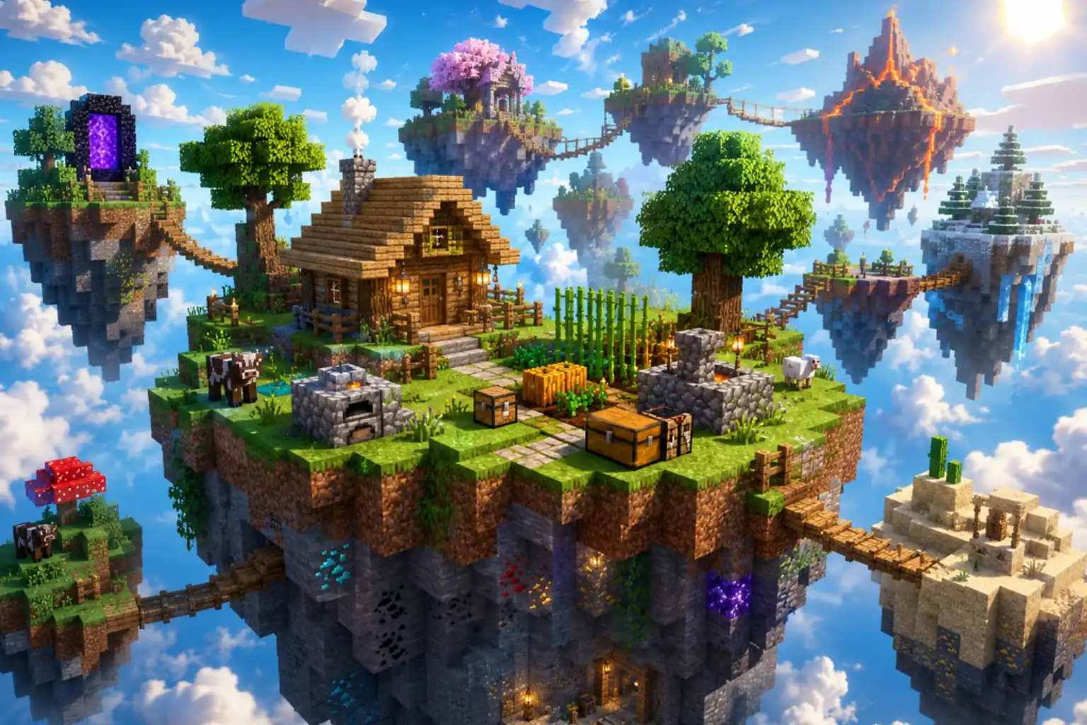 Best Skyblock Minecraft Servers - Island Survival Challenge Best Skyblock Minecraft Servers - Island Survival Challenge