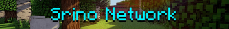 Srino Network banner Srino Network Minecraft server banner
